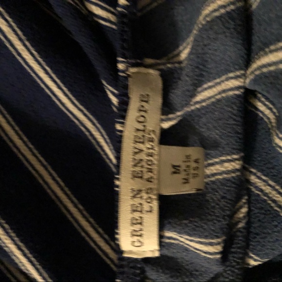 Striped Blue and white romper - Picture 5 of 6